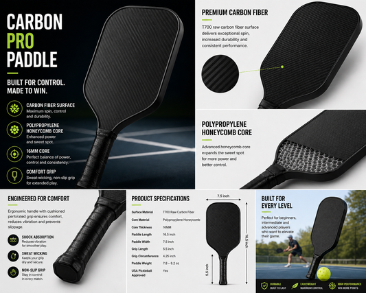 VELTRIX Carbon Pro Paddle